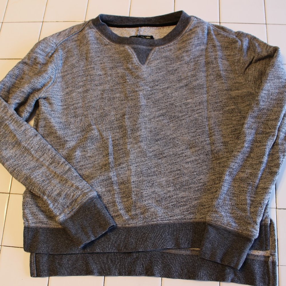 Rag & Bone Georgia heather gray sweatshirt size S